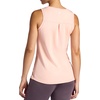 Gaiam Women’s Hudson Scoop Neck Tank Top, Relaxed Fit, Stretch Midweight Material, High-Low Hem(Peach Melba)