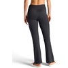 Gaiam Women’s Marled High-Rise Flare Pant, Slim Fit, 31.5” Inseam, Stretch Midweight Heathered Material(Black Heather (Tap Shoe))