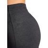 Gaiam Women’s Marled High-Rise Flare Pant, Slim Fit, 31.5” Inseam, Stretch Midweight Heathered Material(Black Heather (Tap Shoe))