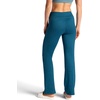 Gaiam Women’s Marled High-Rise Flare Pant, Slim Fit, 31.5” Inseam, Stretch Midweight Heathered Material(Reflecting Pond Heather)