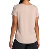 Gaiam Women’s Mindful Flower Graphic Crewneck T-Shirt, Relaxed Fit, Stretch Lightweight Material, Curved Hem(Mushroom – Moon)