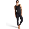 Gaiam Women’s Om High-Rise Activate 7/8 Legging, Slim Fit, 25” Inseam, Moisture-Wicking(Black (Tap Shoe))
