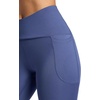 Gaiam Women’s Om High-Rise Activate 7/8 Legging, Slim Fit, 25” Inseam, Moisture-Wicking(Blue Indigo)