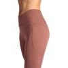 Gaiam Women’s Om High-Rise Activate 7/8 Legging, Slim Fit, 25” Inseam, Moisture-Wicking(Cafe Mocha)