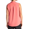 Gaiam Women’s On The Move Woven Tank Top, Standard Fit, Stretch Lightweight Material(Spiced Coral)