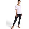 Gaiam Women’s Oversized Performance T-Shirt, Oversized Fit, Stretch Lightweight Material(Orchid Hush Heather)