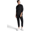 Gaiam Women’s Popover Quarter-zip, Relaxed Cropped Fit, Stretch Midweight Material(Black (Tap Shoe))