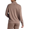 Gaiam Women’s Popover Quarter-zip, Relaxed Cropped Fit, Stretch Midweight Material(Falcon)