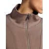 Gaiam Women’s Popover Quarter-zip, Relaxed Cropped Fit, Stretch Midweight Material(Falcon)