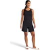 Gaiam Women’s Relax Crewneck Tank Top, Relaxed Fit, Stretch Midweight Material(Black (Tap Shoe))