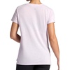 Gaiam Women’s Restore Rib Mix T-Shirt, Relaxed Fit, Lightweight Heathered Material, High-Low Hem(Orchid Hush)