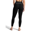 Gaiam Women’s Rib Mix High-Rise 7/8 Legging, Slim Fit, 25” Inseam, Stretch Midweight Performance Material(Black (Tap Shoe))