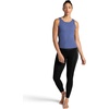 Gaiam Women’s Rib Mix High-Rise 7/8 Legging, Slim Fit, 25” Inseam, Stretch Midweight Performance Material(Black (Tap Shoe))