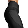 Gaiam Women’s Rib Mix High-Rise 7/8 Legging, Slim Fit, 25” Inseam, Stretch Midweight Performance Material(Black (Tap Shoe))