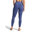 Gaiam Women’s Rib Mix High-Rise 7/8 Legging, Slim Fit, 25” Inseam, Stretch Midweight Performance Material(Blue Indigo)