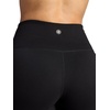 Gaiam Women’s Wide Leg Crop Legging, Cropped Fit, 22.5” Inseam(Black (Tap Shoe))