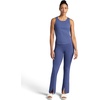 Gaiam Women’s Yoga Pant, Slim Fit, Stretch Midweight Material, Moisture-Wicking(Blue Indigo)