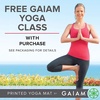 Gaiam Yoga Mat – Premium 5mm Solid Thick Non Slip Exercise & Fitness Mat for All Types of Yoga, Pilates & Floor Workouts (68″ x 24″ x 5mm) | Premium non-slip mat in solid colors. Cushioned support for yoga, Pilates & floor workouts at home or studio.(High Tide)