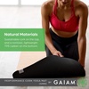Gaiam Yoga Mat – Premium 5mm Solid Thick Non Slip Exercise & Fitness Mat for All Types of Yoga, Pilates & Floor Workouts (68″ x 24″ x 5mm) | Premium non-slip mat in solid colors. Cushioned support for yoga, Pilates & floor workouts at home or studio.(Cork)