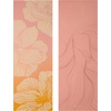 Gaiam Yoga Mat – Premium 6mm Print Reversible Extra Thick Non Slip Exercise & Fitness Mat for All Types of Yoga, Pilates & Floor Workouts (68″ x 24″ x 6mm Thick)(Dahlia Grains)