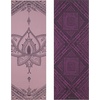 Gaiam Yoga Mat – Premium 6mm Print Reversible Extra Thick Non Slip Exercise & Fitness Mat for All Types of Yoga, Pilates & Floor Workouts (68″ x 24″ x 6mm Thick)(Inner Peace Lotus)