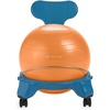 Gaiam Classic Balance Ball Chair, Stability Seat (Black) | 52cm stability ball chair builds core strength while you sit. Includes pump & exercise guide.(Blue/Orange)