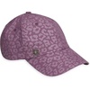 Gaiam Classic Fitness Hat, Ponytail Cap, Women | Quick-Dry Sweatband | Ponytail Hole | Moisture-Wicking | Running, Hiking & Beach | Adjustable Fit(Leopard Print Rose)