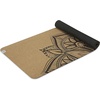 Gaiam Cork Yoga Exercise Mat | Natural Sustainable Cork Resists Sweat and Odors | Non-Slip TPE Backing Prevents Slipping| Great for Hot Yoga, Pilates, Fitness Working Out (68″ x 24″)(Print)