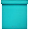 Gaiam Essentials 1/4″ Thin (6mm) Yoga & Pilates, Fitness & Exercise Mat with Easy-Cinch Carrier Strap Cusion Support For Fitness and Gym Workouts(Teal)