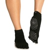 Gaiam Grippy Studio Yoga Socks(Black/Grey)
