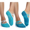Gaiam Grippy Studio Yoga Socks(Frost 2-pack)