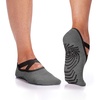 Gaiam Grippy Studio Yoga Socks(Granite 2-pack)