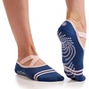 Gaiam Grippy Studio Yoga Socks(Indigo)