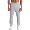 Gaiam Men’s Chill Flex Jogger, Slim Fit, 30” Inseam, Stretch Midweight Material(Sleet Heather)