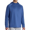 Gaiam Men’s Flow State Long Sleeve Cowl Neck Hoodie, Standard Fit, Stretch Midweight Material(True Navy)