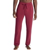 Gaiam Men’s Flow State Pant, Relaxed Fit, 29” Inseam, Stretch Lightweight Material(Beet)