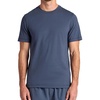 Gaiam Men’s Zen Vent Short Sleeve Crewneck T-Shirt, Standard Fit, Stretch Midweight Material(Cool Grey)