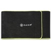 Gaiam Waist Trainer for Women and Men – Adjustable Slimmer Belt and Sweat Band for Lower-Back Support and Activated Core(8-inch (Yellow))