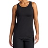 Gaiam Women’s Relax Crewneck Tank Top, Relaxed Fit, Stretch Midweight Material(Black (Tap Shoe))