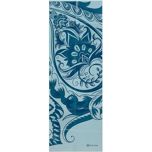 Gaiam Foldable Yoga Mat, 2mm Icy Paisley(Icy Paisley)