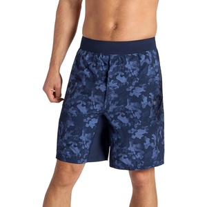 Gaiam Men’s 9” Camo Short, Standard Fit, Stretch Lightweight Material, Moisture-Wicking(Navy – Chi)