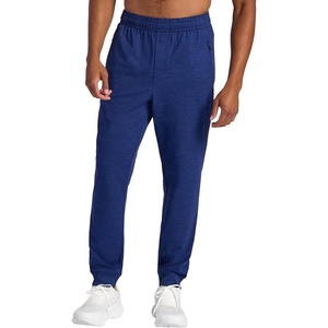 Gaiam Men’s Chill Flex Jogger, Slim Fit, 30” Inseam, Stretch Midweight Material(Medieval Blue Heather)