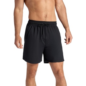 Gaiam Men’s Everyday Basic 7” Short 2.0, Relaxed Fit, Stretch Midweight Material(Black)