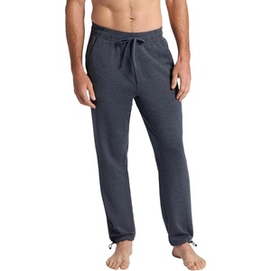 Gaiam Men’s Flow State Pant, Relaxed Fit, 29” Inseam, Stretch Lightweight Material(Cool Grey Heather)
