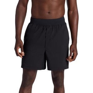 Gaiam Men’s Hatha 2.0 7” Short, Standard Fit, Stretch Lightweight Material, Moisture-Wicking(Black)