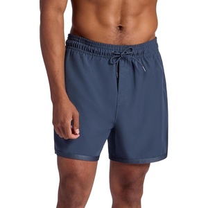 Gaiam Men’s Lunge 5” Short, Standard Fit, Stretch Lightweight Material, Moisture-Wicking(Cool Grey)
