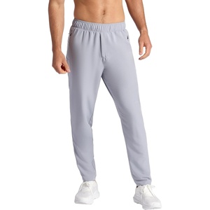Gaiam Men’s Lunge Pant 2.0, Relaxed Fit, 30” Inseam, Stretch Lightweight Material, Moisture-Wicking(Sleet)