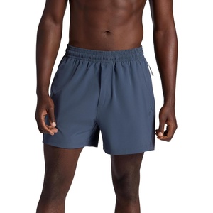 Gaiam Men’s Veda Short, Standard Fit, Stretch Lightweight Material, Moisture-Wicking(Cool Grey – 5″ Inseam)
