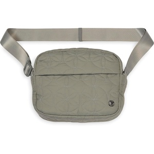 Gaiam Quilted Crossbody Bag(Olive)