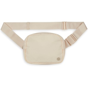 Gaiam Sidekick Waist Pack – Storage Belt Bag for Women And Men – Adjustable Belt With Lightweight Pouch For The Gym & Studio(Khaki)